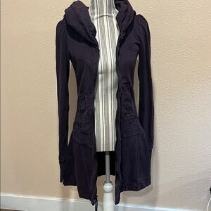 Prairie Underground Purple Hooded Jacket. XS. Good condition
